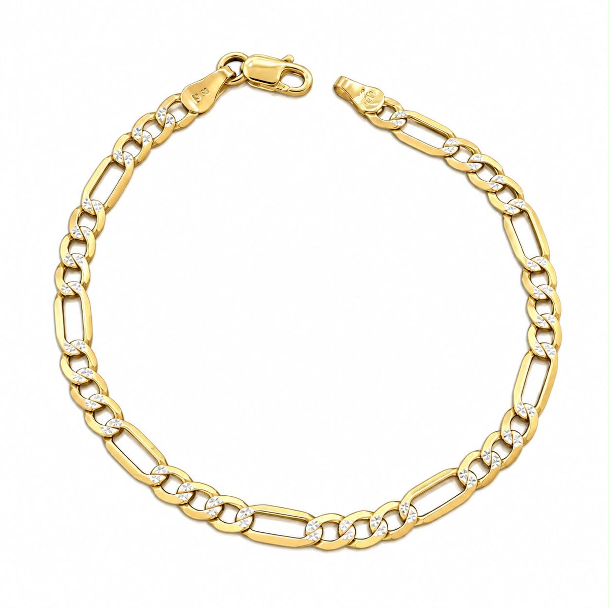 Pulsera de Eslabones Mixtos