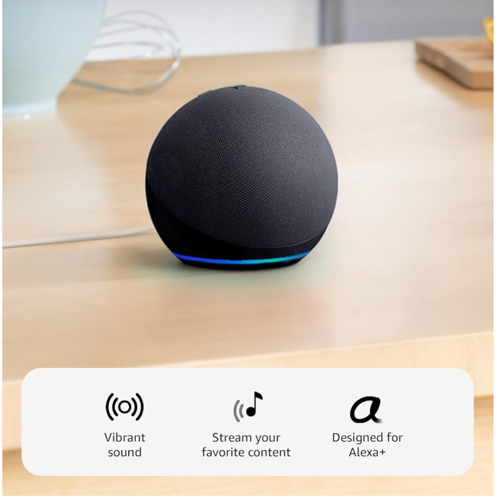 Amazon Echo Dot (5.ª Generación) con Alexa – Color Negro