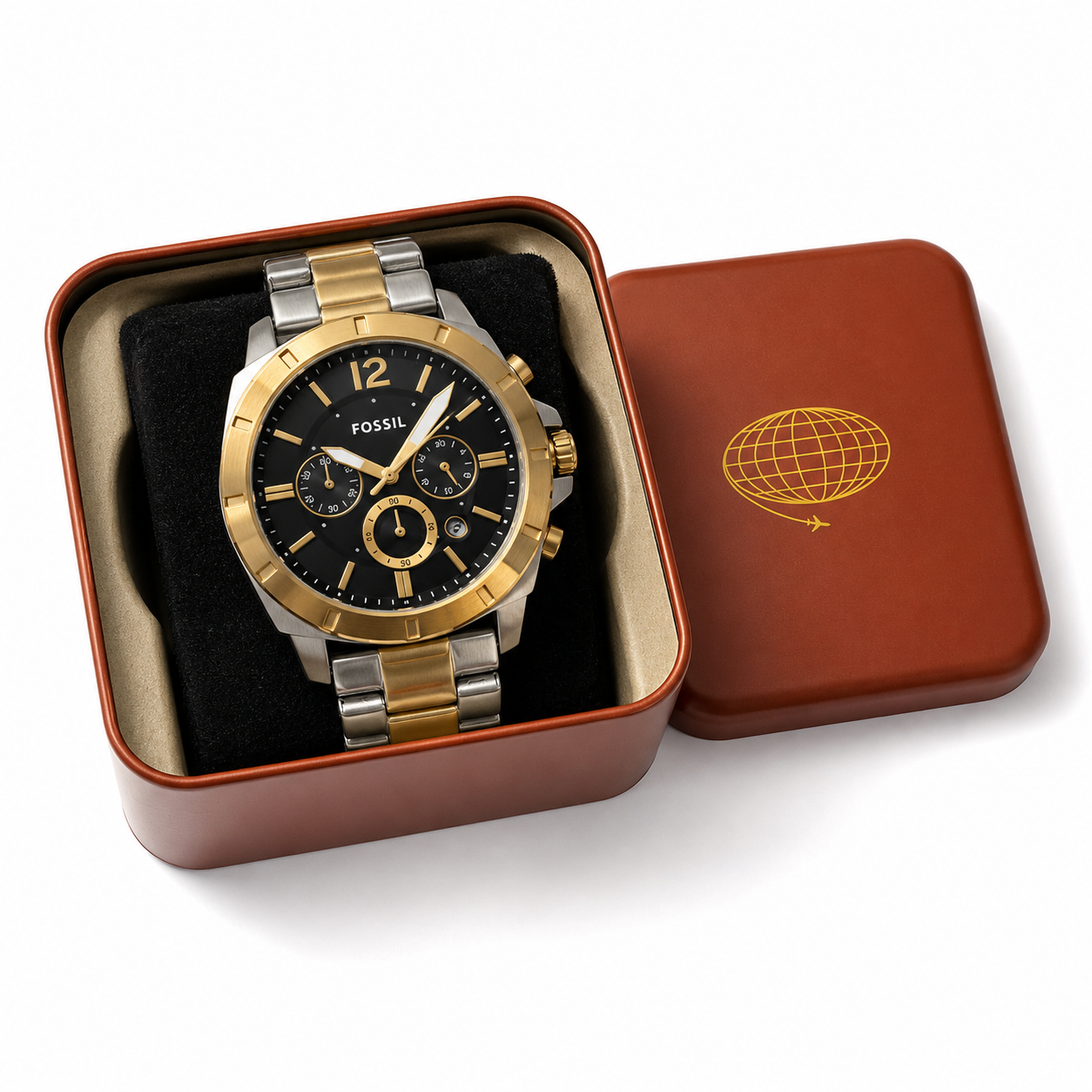 Reloj caballero Fósil