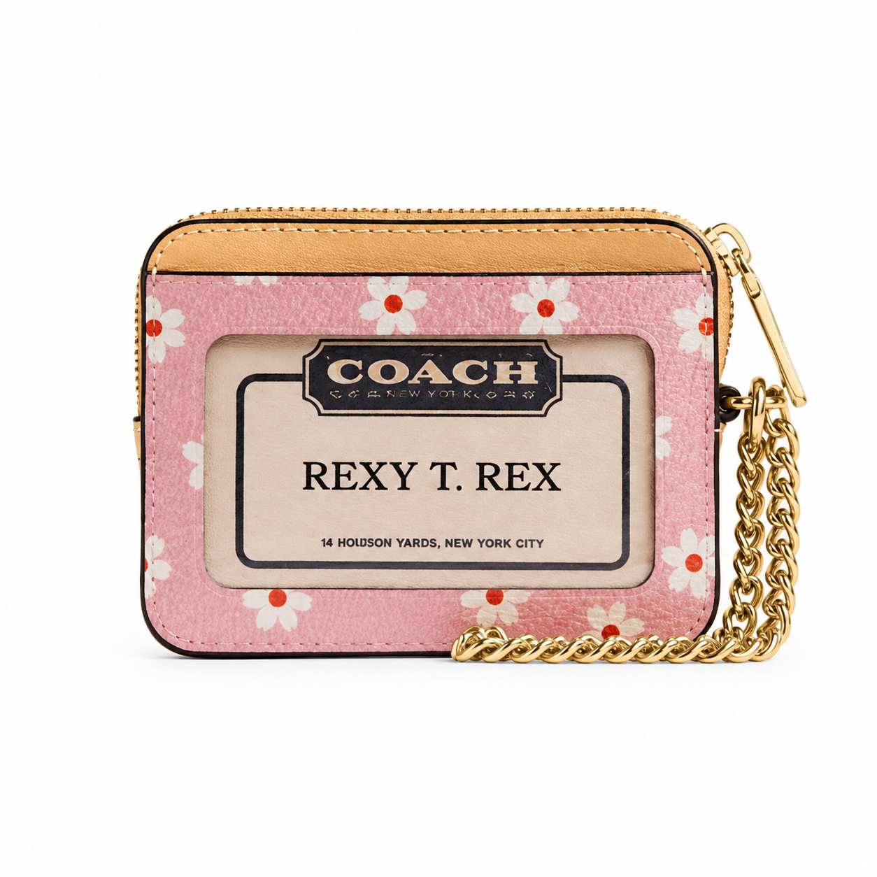 Zip Card Case Coach,