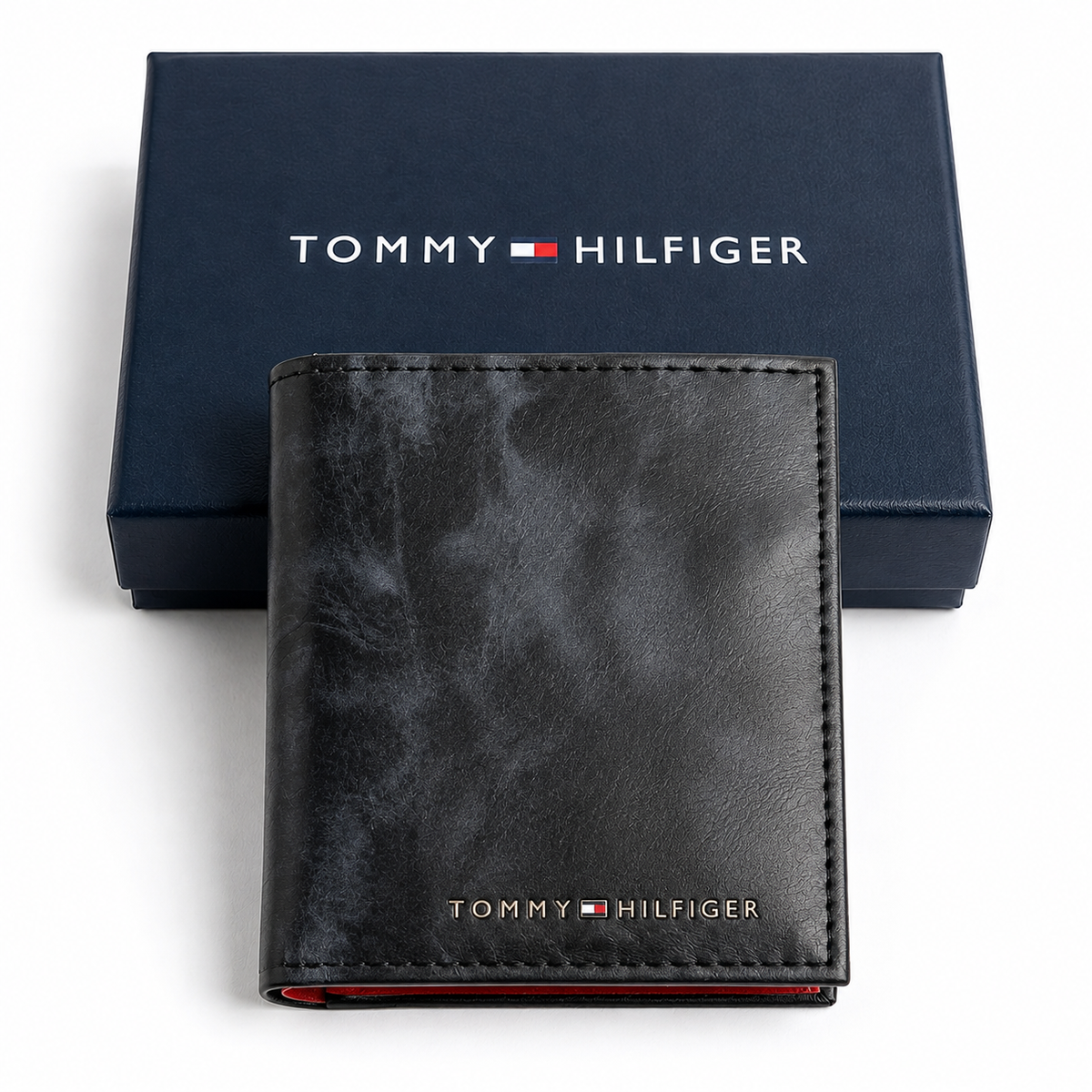Billetera para Hombre de Tommy Hilfiger – Negra Clásica