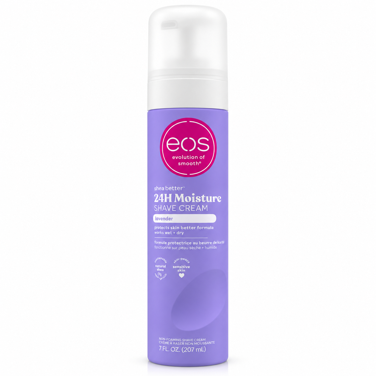 eos Lavender 24H Moisture Shave Cream