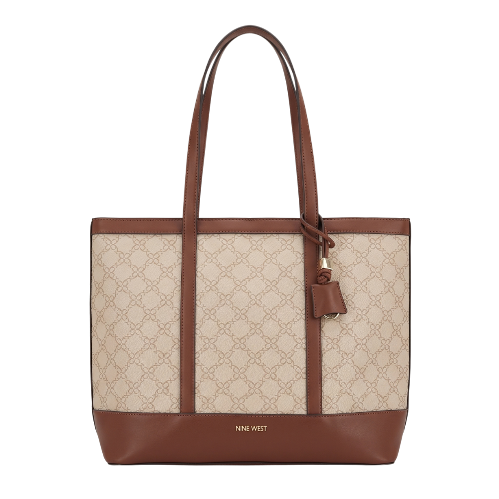 Nine West – Bolso Tote Beige y Café