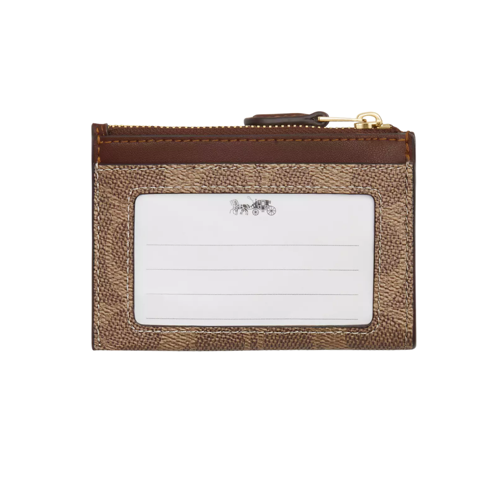 Coach Monedero Porta Tarjetas con Llavero