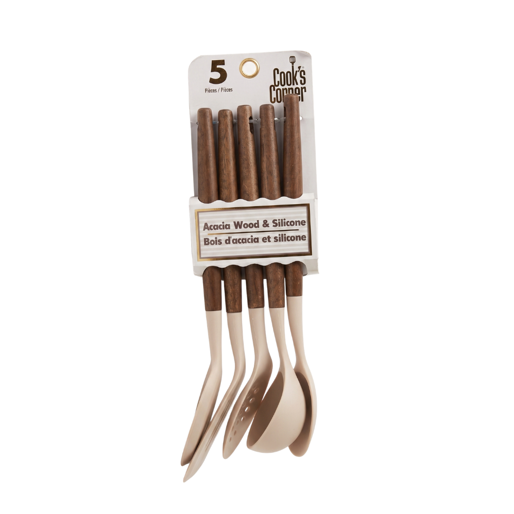 Set de Utensilios de Cocina en Madera