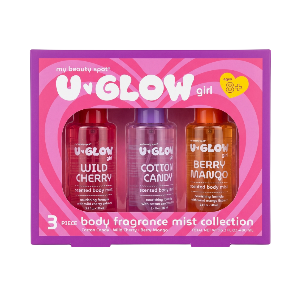 My Beauty Spot U•GLOW Girl – Set de 3 Body Mists