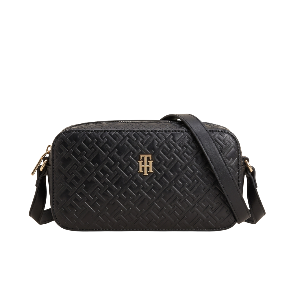 Cartera Tommy Hilfiger Crossbody para Mujer – Negra