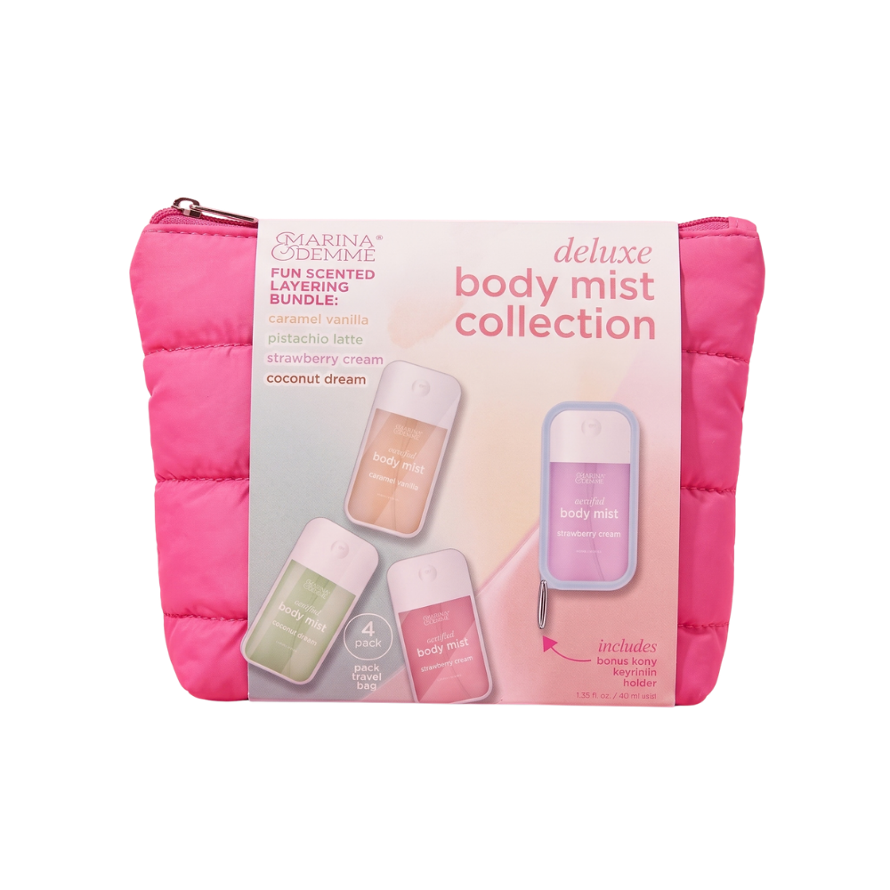 Deluxe Body Mist Collection 4 Piezas