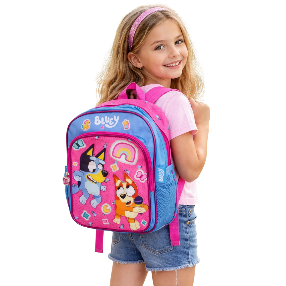 Mochila Escolar Infantil Bluey