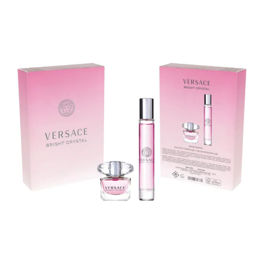 Set Versace Bright Crystal para Mujer – Elegancia y Frescura