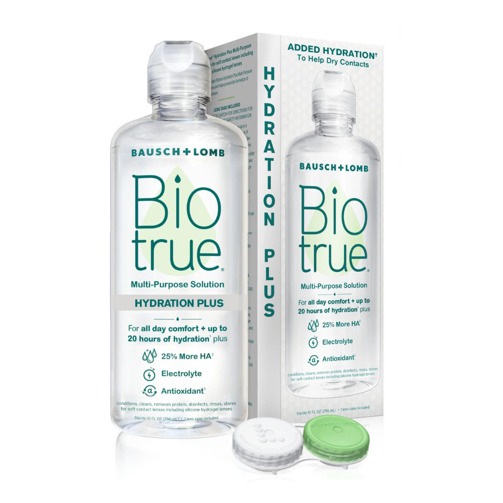 Solución Multiuso BioTrue Hydration Plus – Bausch + Lomb