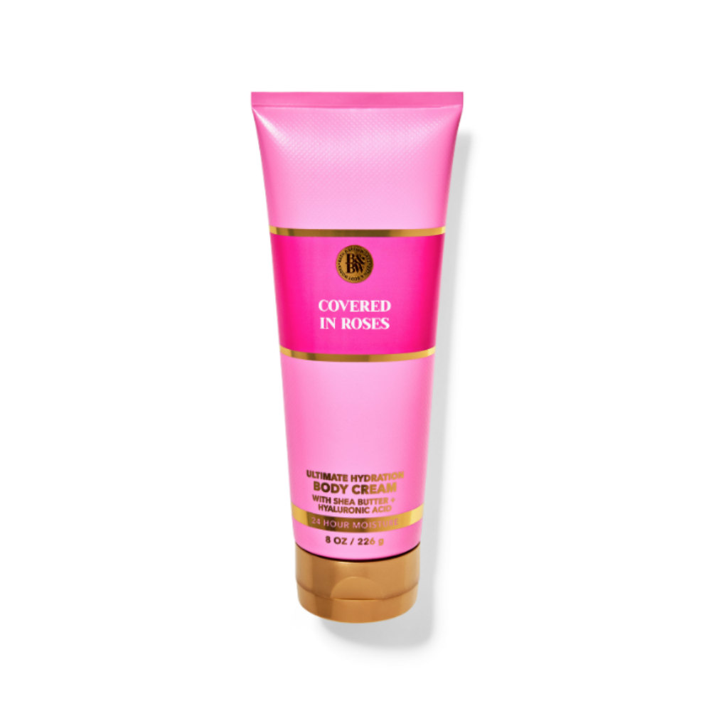 Bath & Body Works Covered in Roses – Crema Corporal Hidratante 226 g