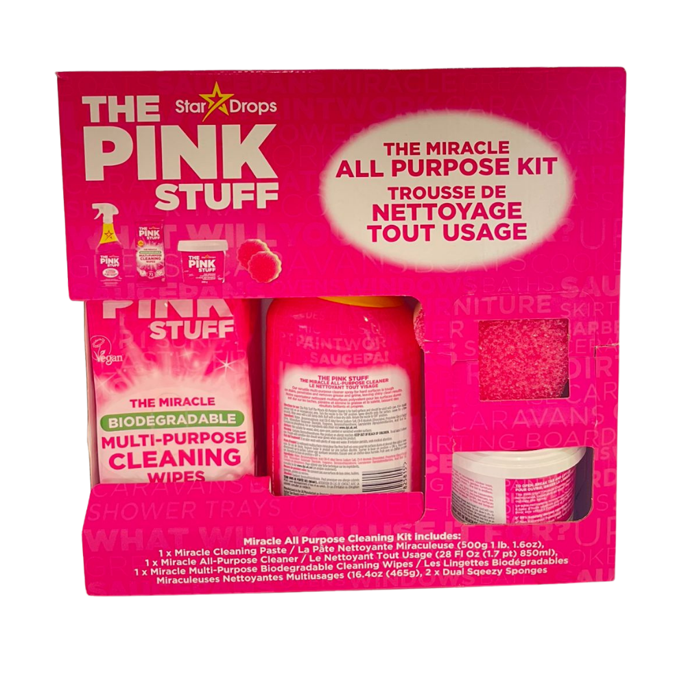 Kit de Limpieza Multiusos – The Pink Stuff Miracle All Purpose Kit