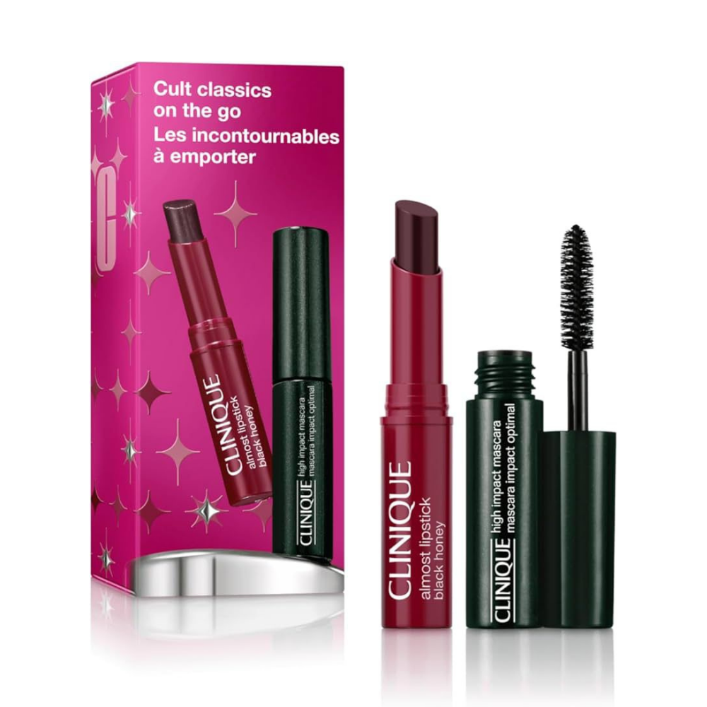Set Mini Esenciales Clinique – Labios & Pestañas