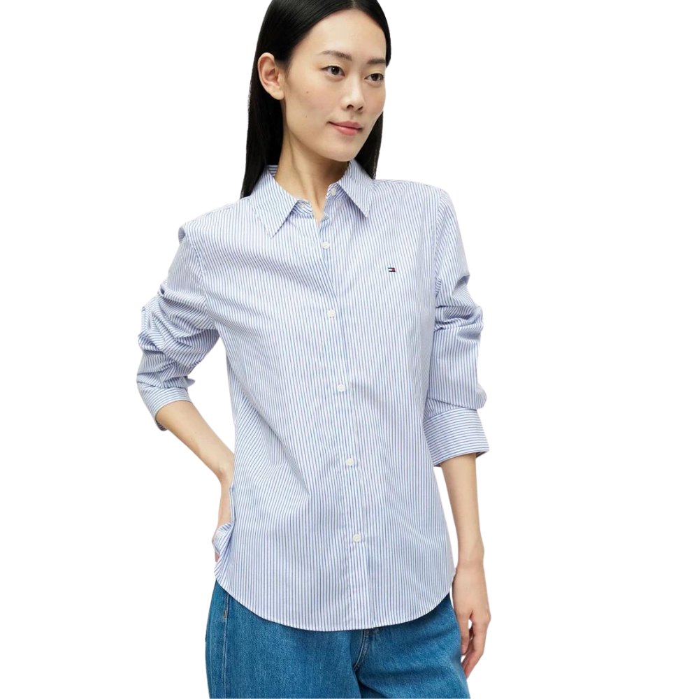 Camisa manga larga rayada Tommy