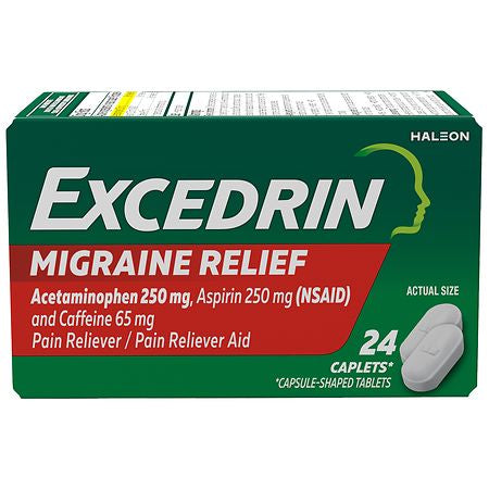 Excedrin pastillas