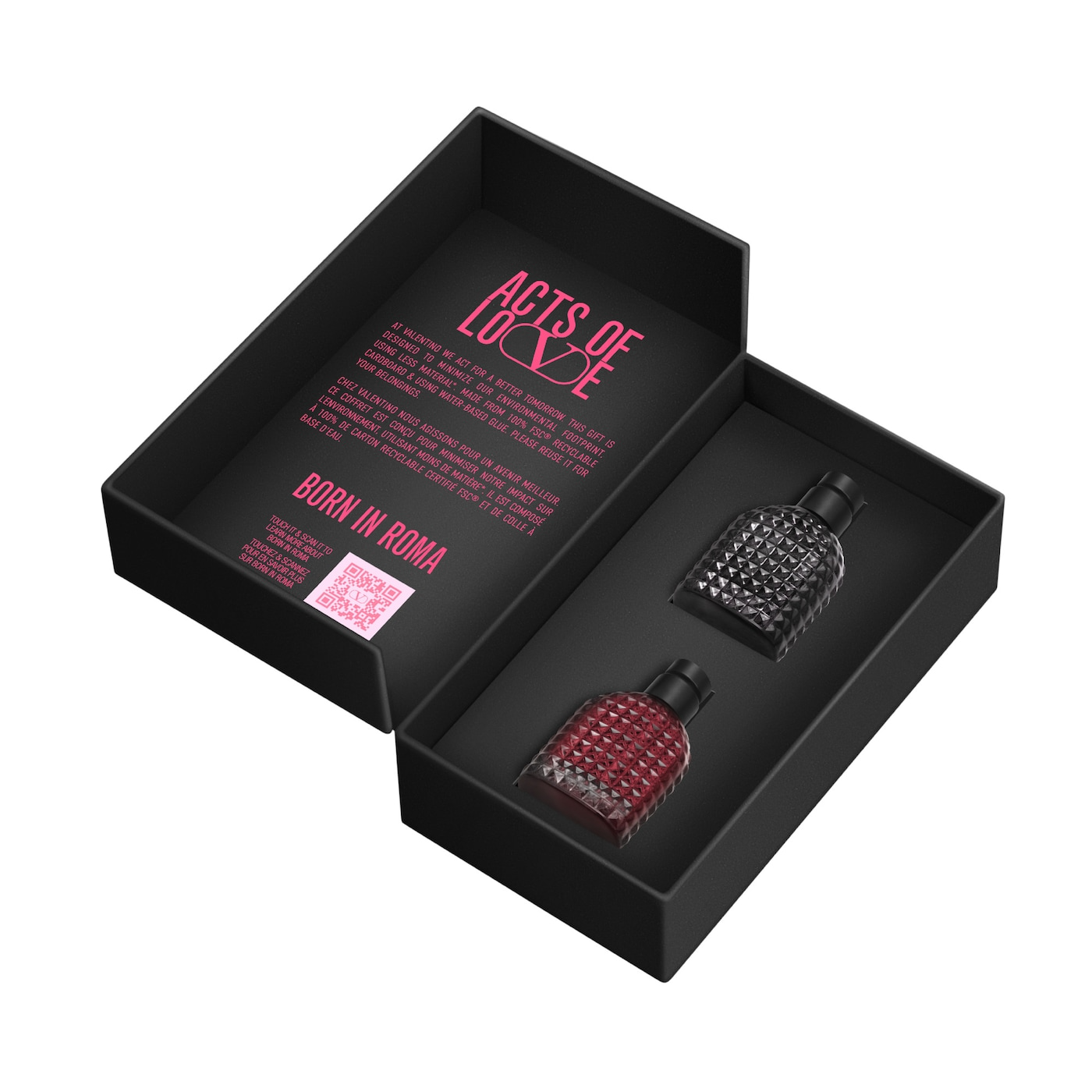 Valentino  Mini Uomo Born in Roma & Uomo Born in Roma Intense Gift Set