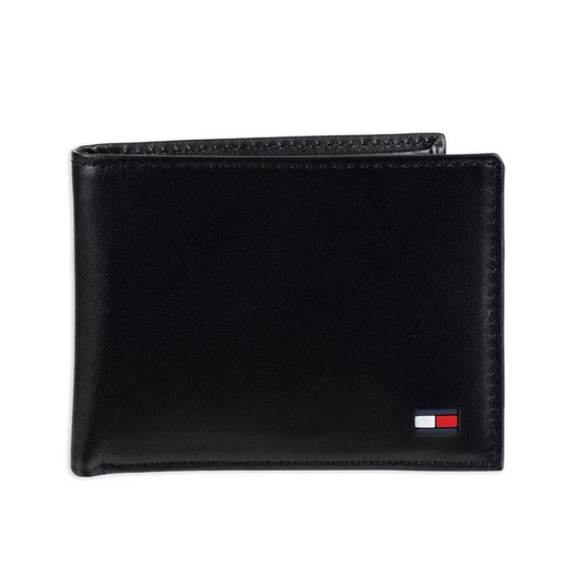 Billetera para Hombre de Tommy Hilfiger – Negra Clásica