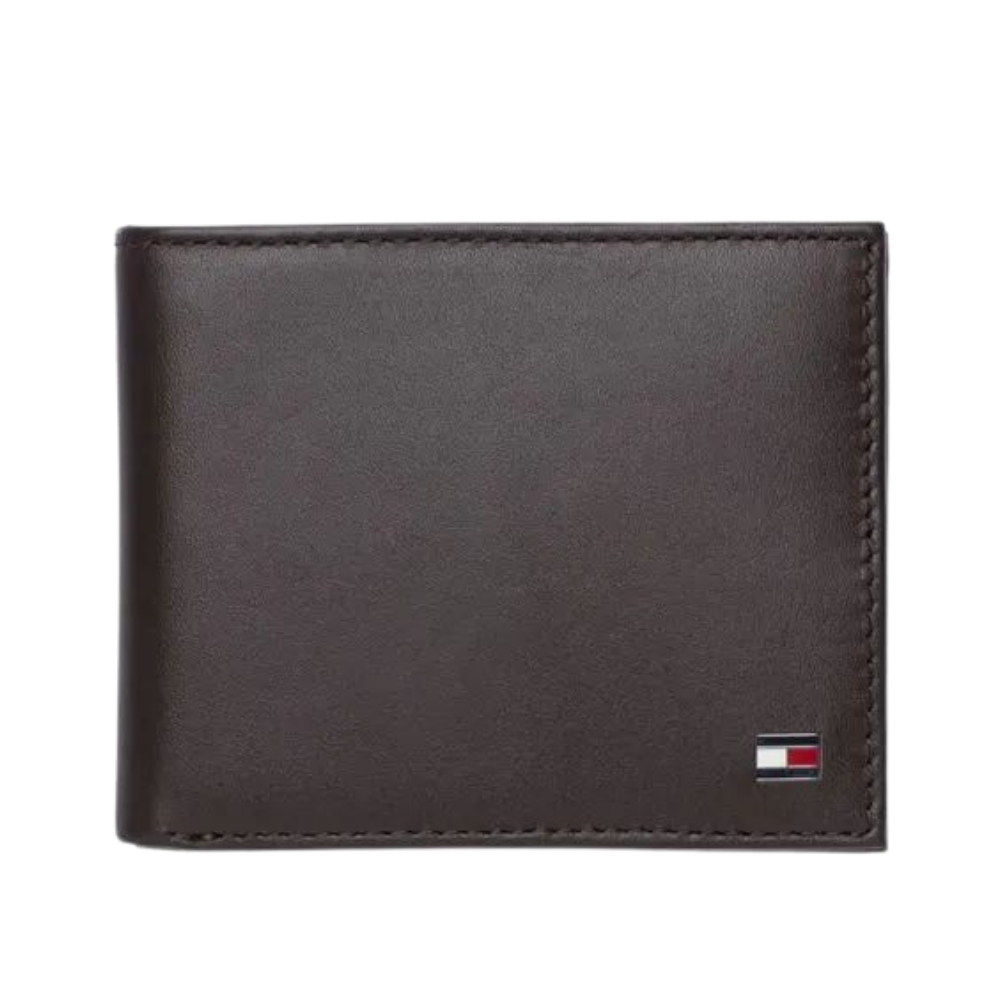 Billetera para Hombre de Tommy Hilfiger – Café Clásica