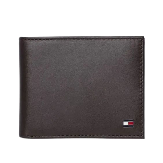 Billetera para Hombre de Tommy Hilfiger – Café Clásica
