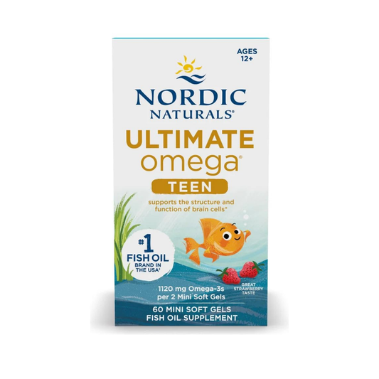 Nordic Naturals Ultimate Omega Teen – 60 Mini Cápsulas