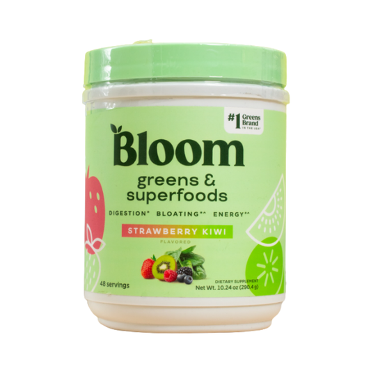 Bloom Greens & Superfoods Strawberry Kiwi – 48 Porciones