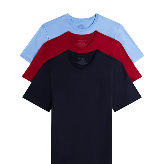 Set de 3 Camisas Básicas Tommy