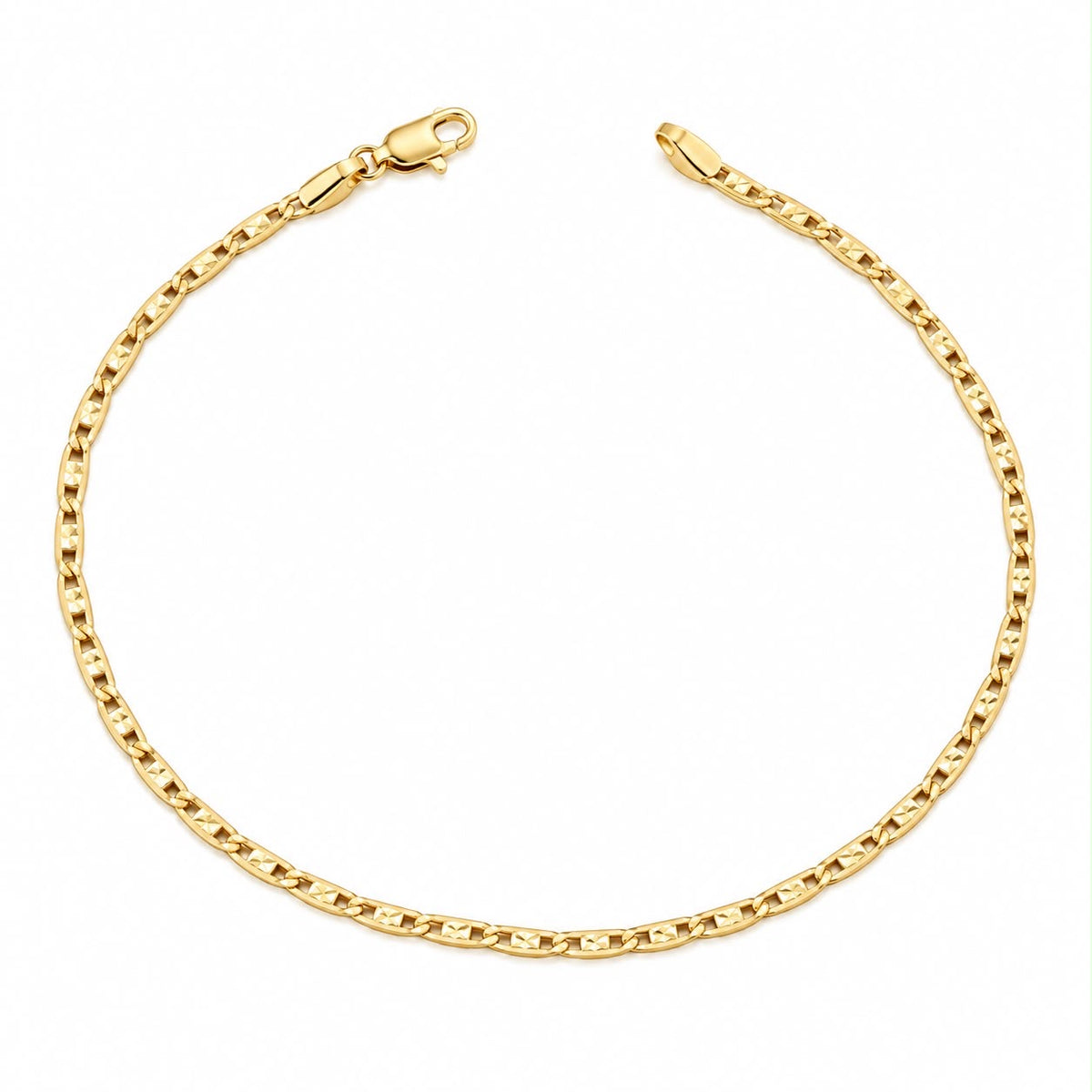 Pulsera de Eslabones Facetados