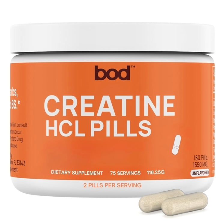 Píldoras de creatina