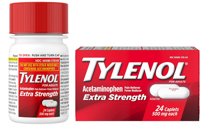 Tylenol pastillas