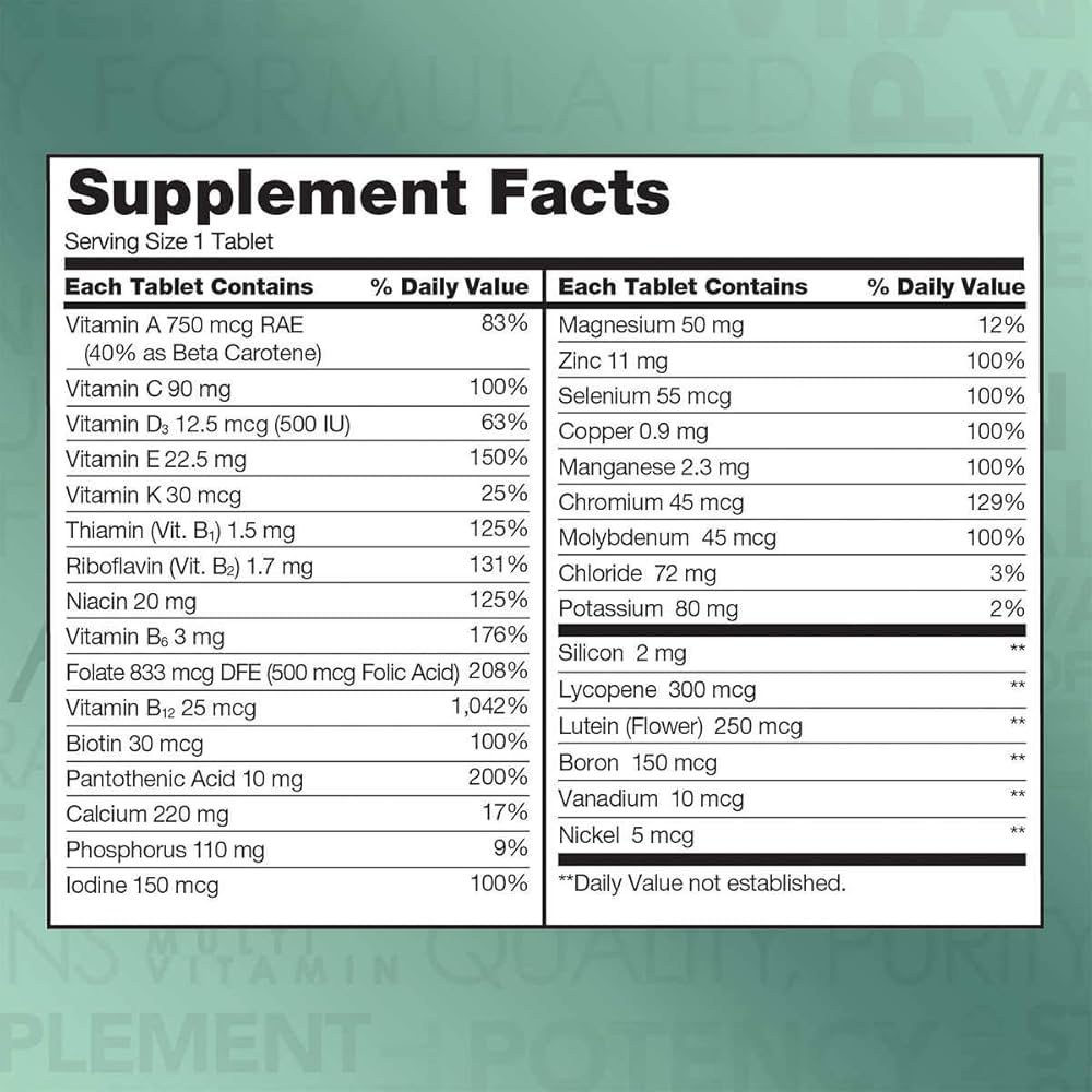 Multivitaminico +50