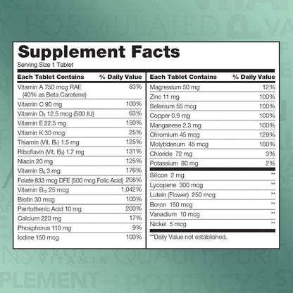 Multivitaminico +50