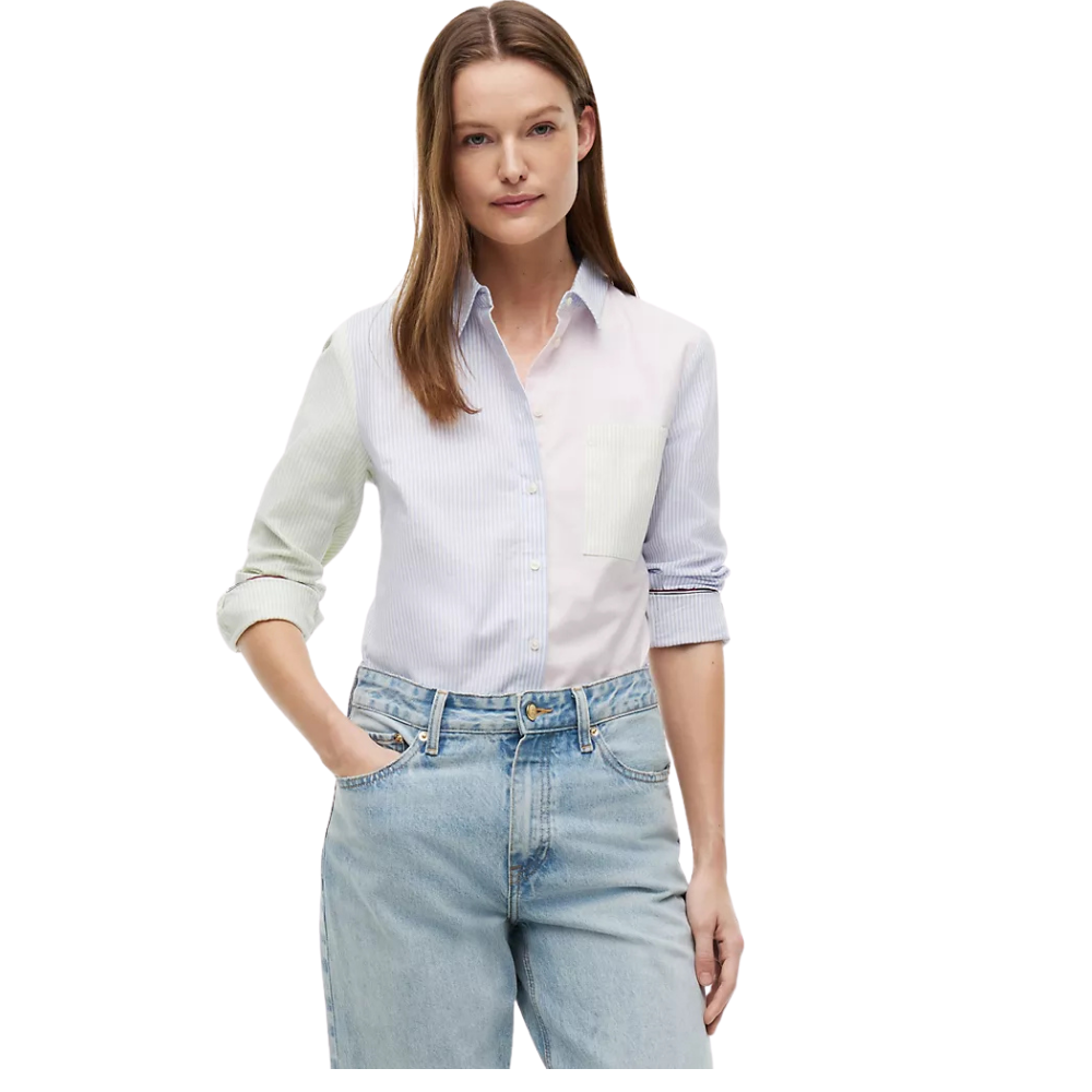 Camisa Tommy manga larga
