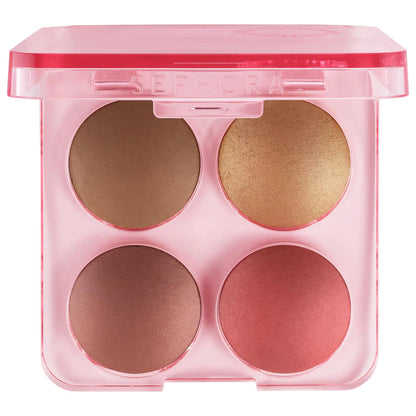 Colorful face palette Sephora 03