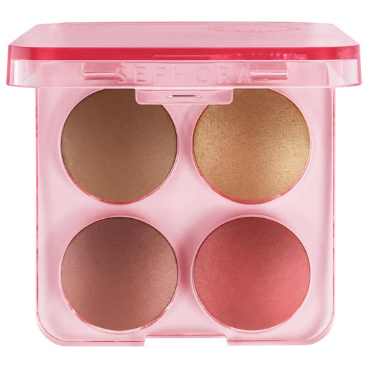 Colorful face palette Sephora 03