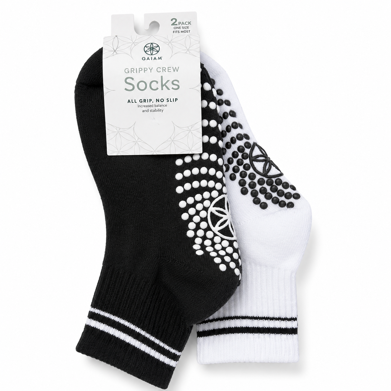 Set de 2 pares - Calcetas anti deslizante