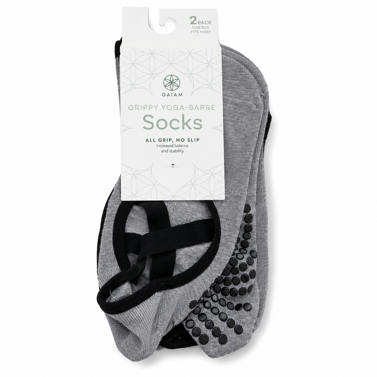 Set de 2 pares - Calcetas anti deslizante