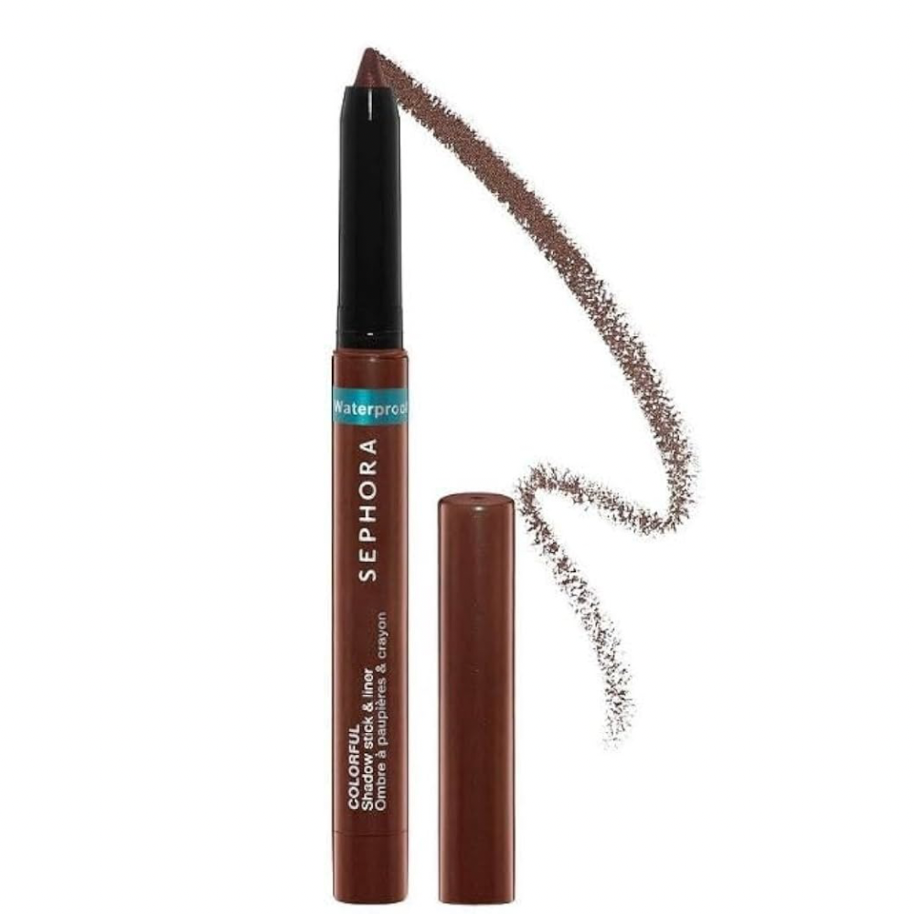 Sephora Collection 12H Colorful Shadow & Liner –BROWN  Shimmer 08