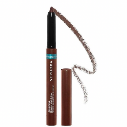 Sephora Collection 12H Colorful Shadow & Liner –BROWN  Shimmer 08