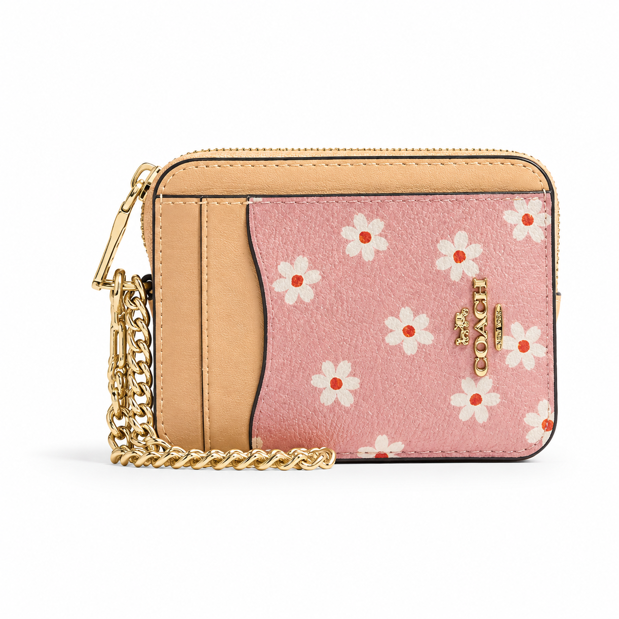 Zip Card Case Coach,