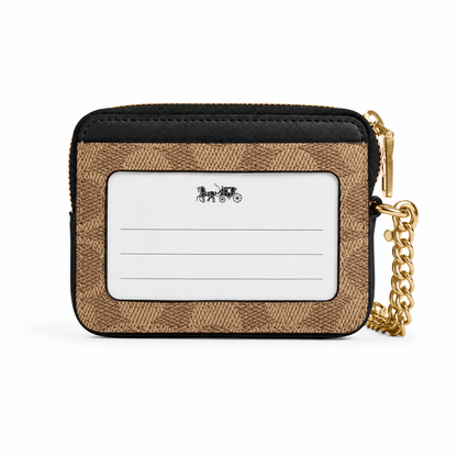 Zip Card Case Coach