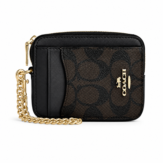 Zip Card Case Coach