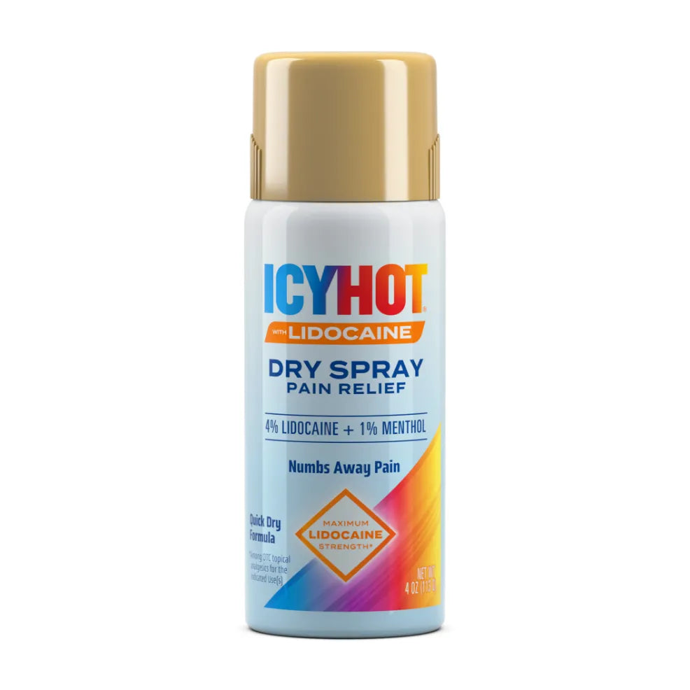 Icyhot Lidocaine Dry Spray
