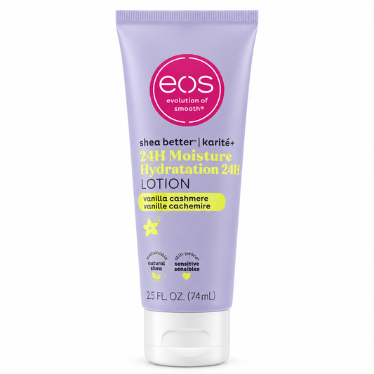 eos Vanilla Cashmere – Shea Better 24H Moisture Lotion ✨