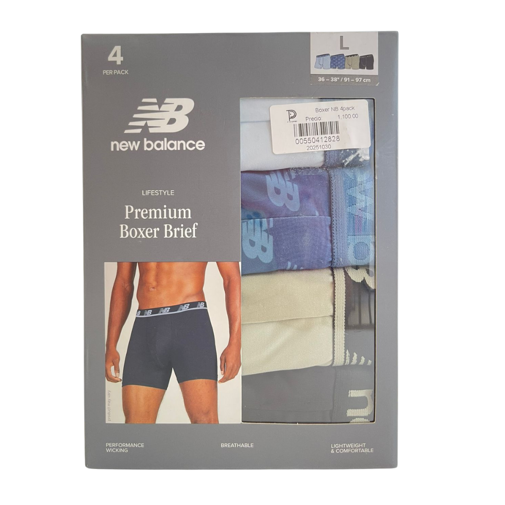 Talla L - 4 Boxer