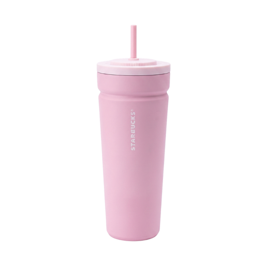 Vaso Starbucks Rosa con Popote