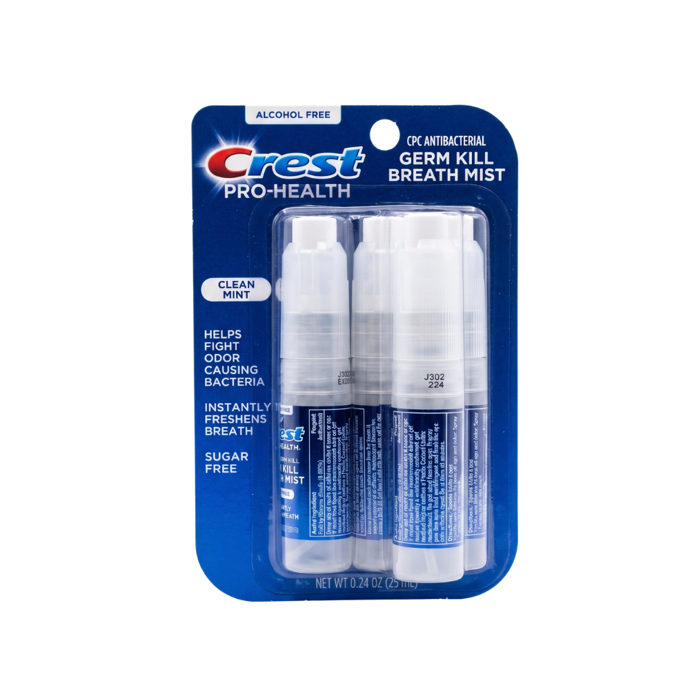 Crest Pro-Health Germ Kill Breath Mist – 4 unidades