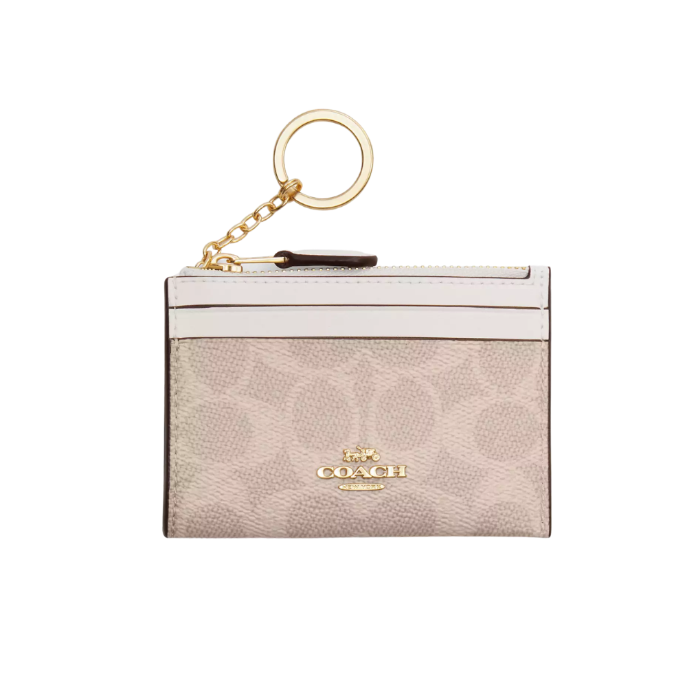 Coach Monedero Porta Tarjetas con Llavero