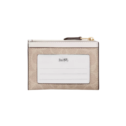 Coach Monedero Porta Tarjetas con Llavero