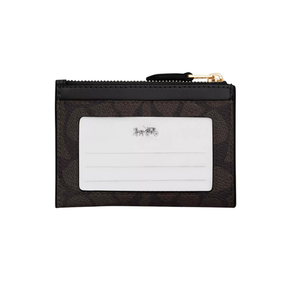 Coach Monedero Porta Tarjetas con Llavero